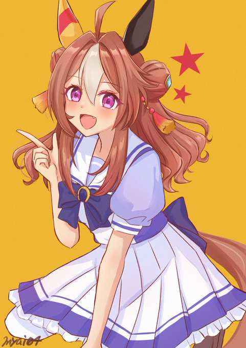 実装おめでとうお迎え祈願#ウマ娘 #コパノリッキー 