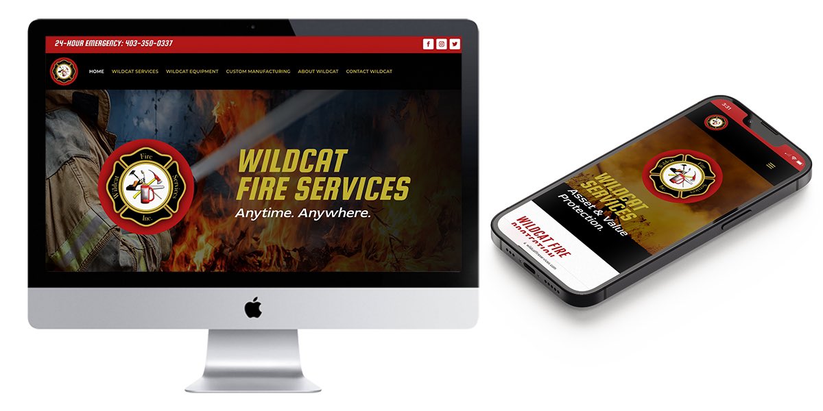 Another website redesign/design I recently completed. This time it was for <a href="/IncWildcat/">Wildcat Fire Services Inc</a> 

The finished product has been up now for about 2 weeks and I love the feedback I have been getting from the team at WCFS.  

Check out the new design: wildcatfireservices.com

#webdesign