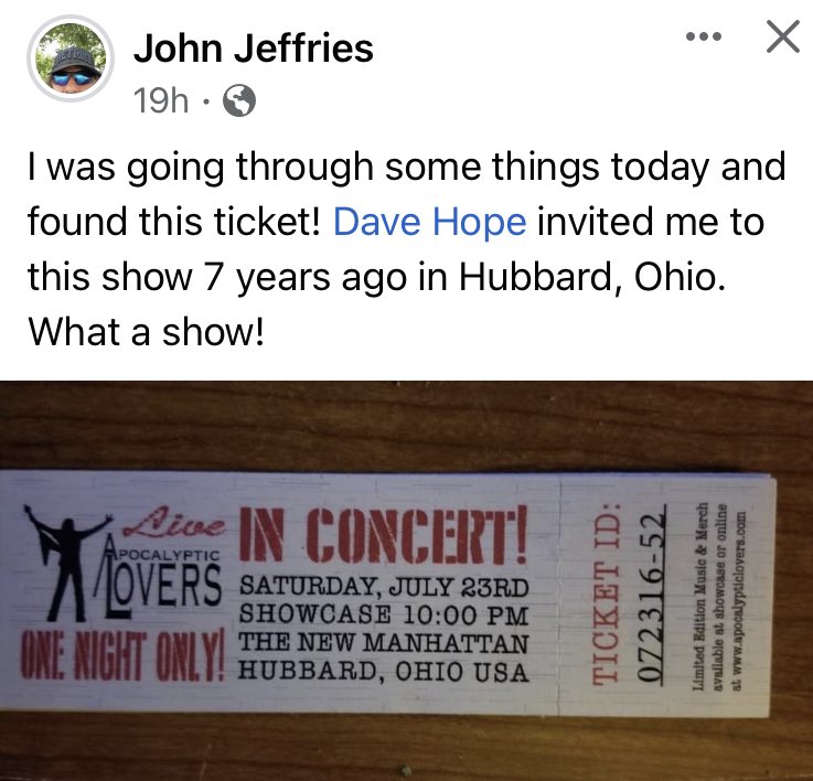 apoclovers's tweet photo. When we said One Night Only we meant it! Tunes on #lightningstrikesagain are too good not to share, so how does 12 shows sound in 2023? I’m thinking pretty damn good.
#OneShot #Fireflies #AintNoDoubt #ComingHome #CanWeStand #Gasoline #CantCatchMe #RuntotheSun #NoSadSongs https://t.co/zTJm8bgJET