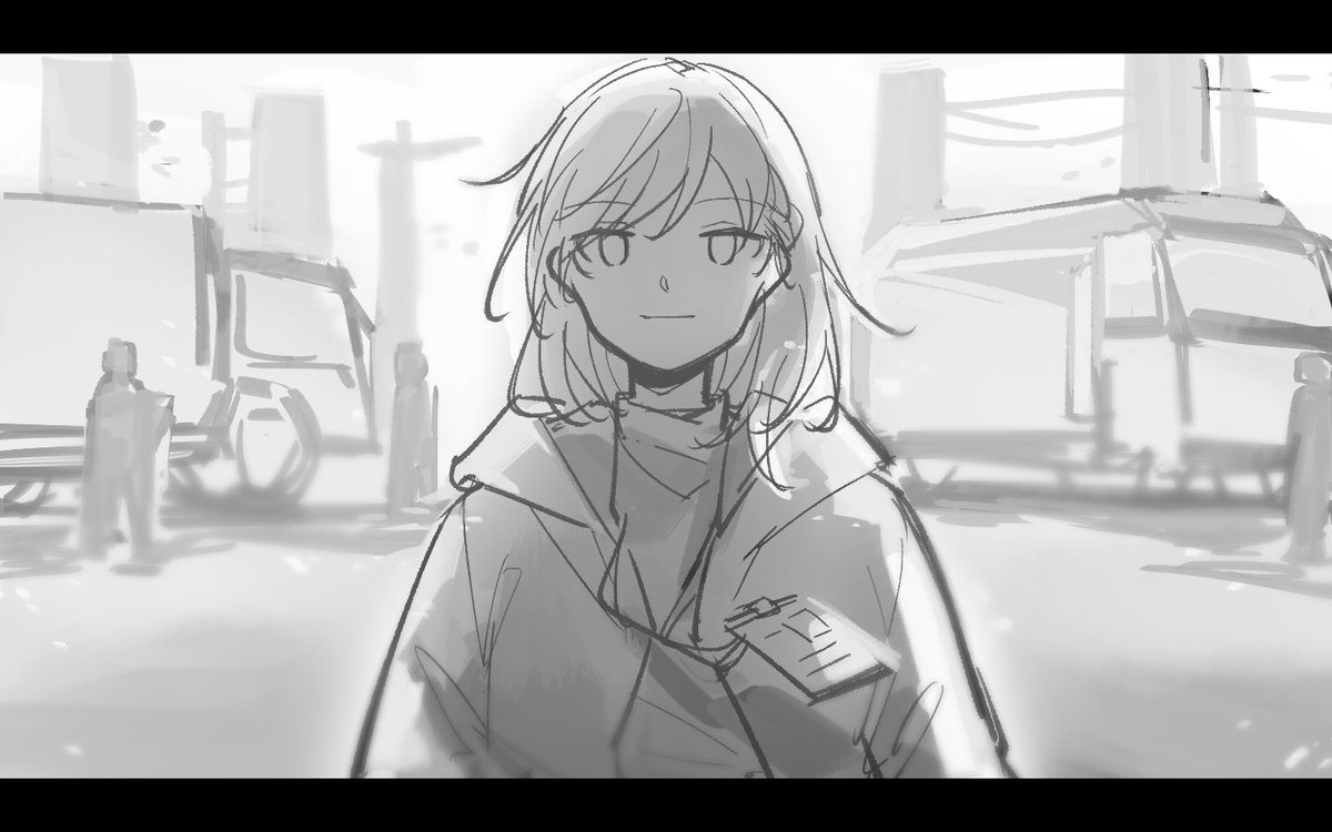 [OC] 構圖練習 