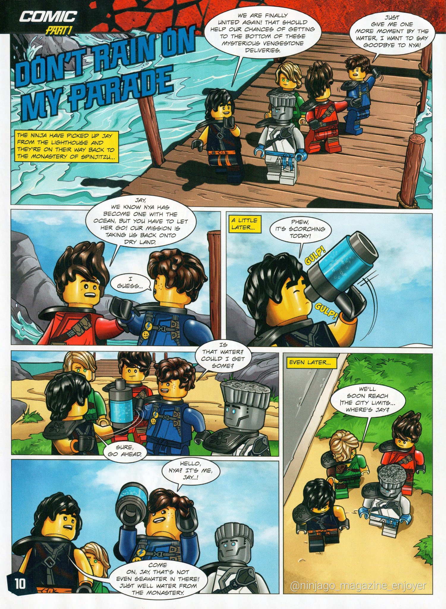 ninjago_magazine_enjoyer on Twitter: "Issue 92 - Jay's obsession with ...