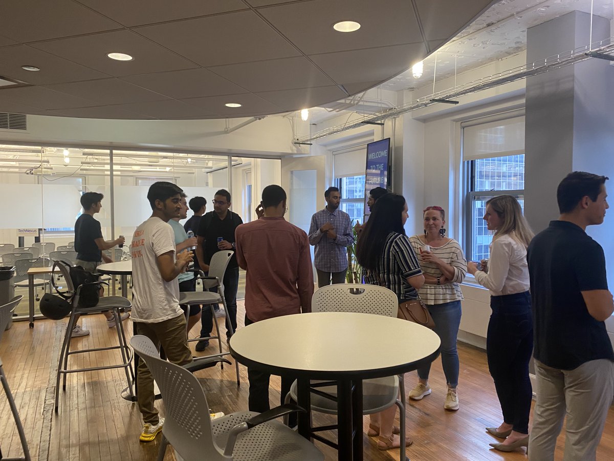 Abhinaya (@itsabhinaya) on Twitter photo Kicked off the Lightning Talks series yesterday with <a href="/pawn__shark/">Shawn Park</a>
Thanks to our amazing speakers who were open about their experiences with exiting companies 🙏🏼 <a href="/svmirza/">Samir Mirza</a> <a href="/DrewSocial/">Drew Stern</a> <a href="/MattSilver/">Matt Silver</a>
and our sponsors: TeamWorking by TechNexus, Hubspot for Startups & SVB Kicked off the Lightning Talks series yesterday with <a href="/pawn__shark/">Shawn Park</a>
Thanks to our amazing speakers who were open about their experiences with exiting companies 🙏🏼 <a href="/svmirza/">Samir Mirza</a> <a href="/DrewSocial/">Drew Stern</a> <a href="/MattSilver/">Matt Silver</a>
and our sponsors: TeamWorking by TechNexus, Hubspot for Startups & SVB