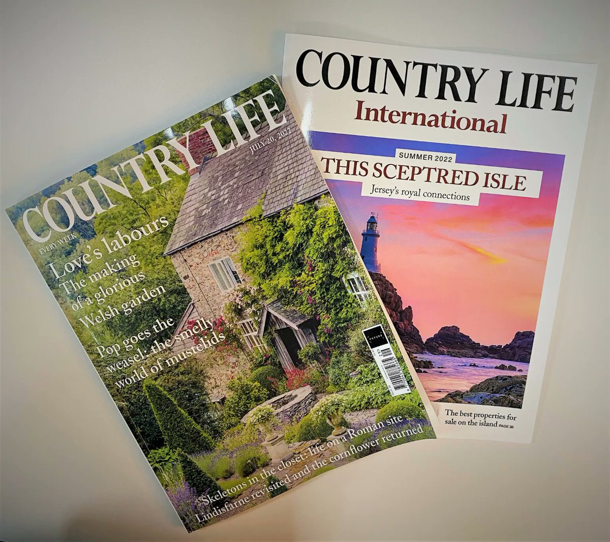 Did you spot us in <a href="/Countrylifemag/">Country Life</a>? You can now read all about the 'Sceptred Isle' here - buff.ly/3QiIncT #WhyJersey #JerseyForBusinessForLife