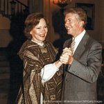Image for the Tweet beginning: Former first lady Rosalynn Carter,