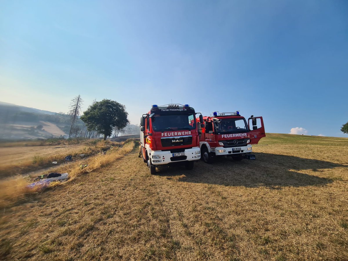 FeuerwehrFhagen's tweet photo. +++ #Einsatz #Feuerwehr 🚒 #Nr. 49 | 2022 | 17.08.2022 | 17:12 Uhr - 21:45 Uhr - #Brand2 - B2.02 - #Waldbrand - #Morsbach - #Ellingen (#NRW) - #Anforderung TLF 3000 +++
Weitere Informationen findet ihr im Post der Feuerwehr der Gemeinde Morsbach:
https://t.co/M7OKEgufOj https://t.co/QbTjM781LX