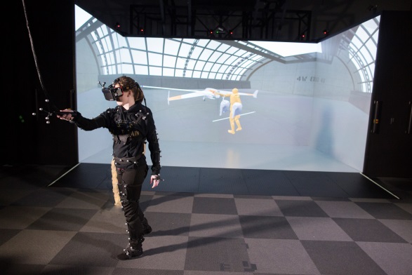 mechdyne's tweet image. As the uses for VR &amp;amp; AR expand, so have your options for solution &amp;amp; space design. 

Our needs analysis helps you A) zero in on the right technology &amp;amp; B) design the optimal environment for your use cases. See this article on VR training space requirements. bit.ly/3Pj6xSX