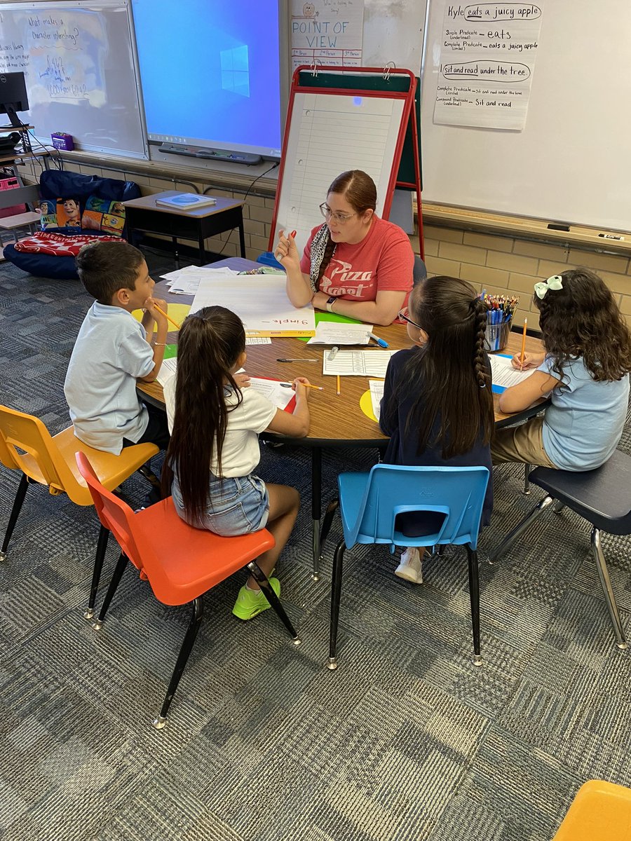 Netto1433's tweet photo. Great small group explaining from my work bestie Ms. Stewart! #burnetcolts #aCOLTability @BurnetColts https://t.co/JPW3bcFDWo