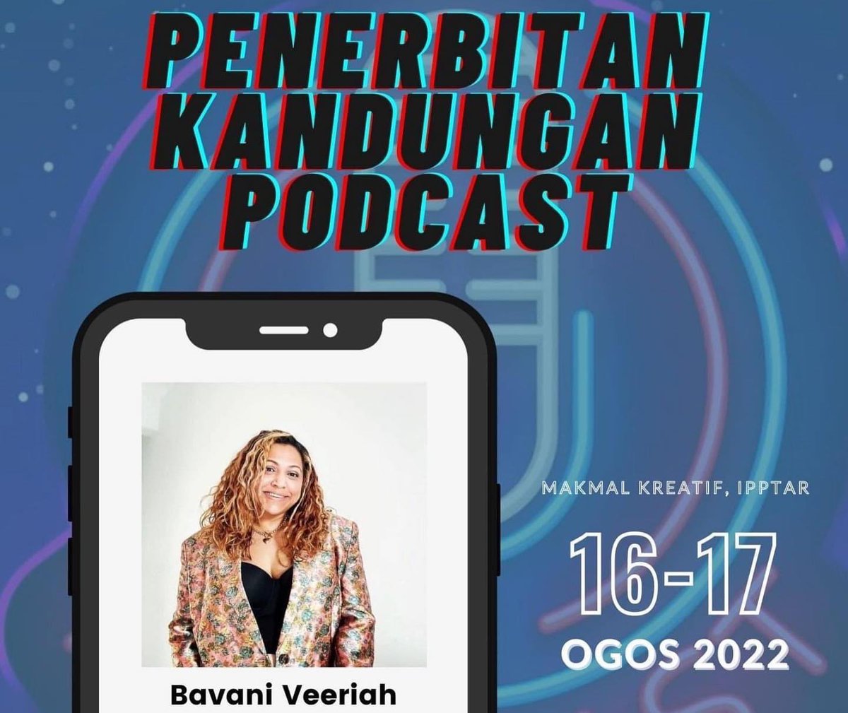 Had an amazing time training the talented &amp; creative bunch from RTM with IPPTAR. 😊

In the course, we looked at all aspects of podcasting from Ideation, Marketing and Distribution. 🎙 

 Learnt a lot from the participants as well!  💪🏻

So grateful for this opportunity. 🙏🏻