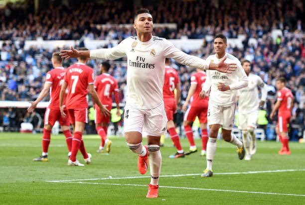 alimo_philip's tweet photo. 🇧🇷 Casemiro’s Stats at Real Madrid;

👕 games-336
⚽️ goals-31
🅰️ assists-29
🏆 UEFA Champions League-5
🏆 UEFA Super Cup-3
🏆 FIFA Club World Cup-3
🏆 Spanish La Liga-3
🏆 Spanish Super Cup-3
🏆 Spanish Cup-1

🔝🏅 Proven Winner

#Casemiro|#RealMadrid|#UCL https://t.co/a6rSMUhFW0