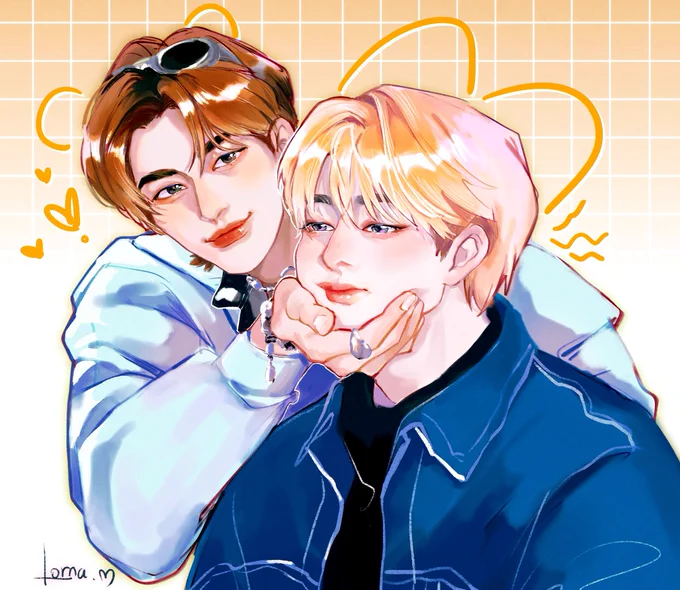#Straykidsfanart #StrayKids #hyunjin #I_N #Hyunin 