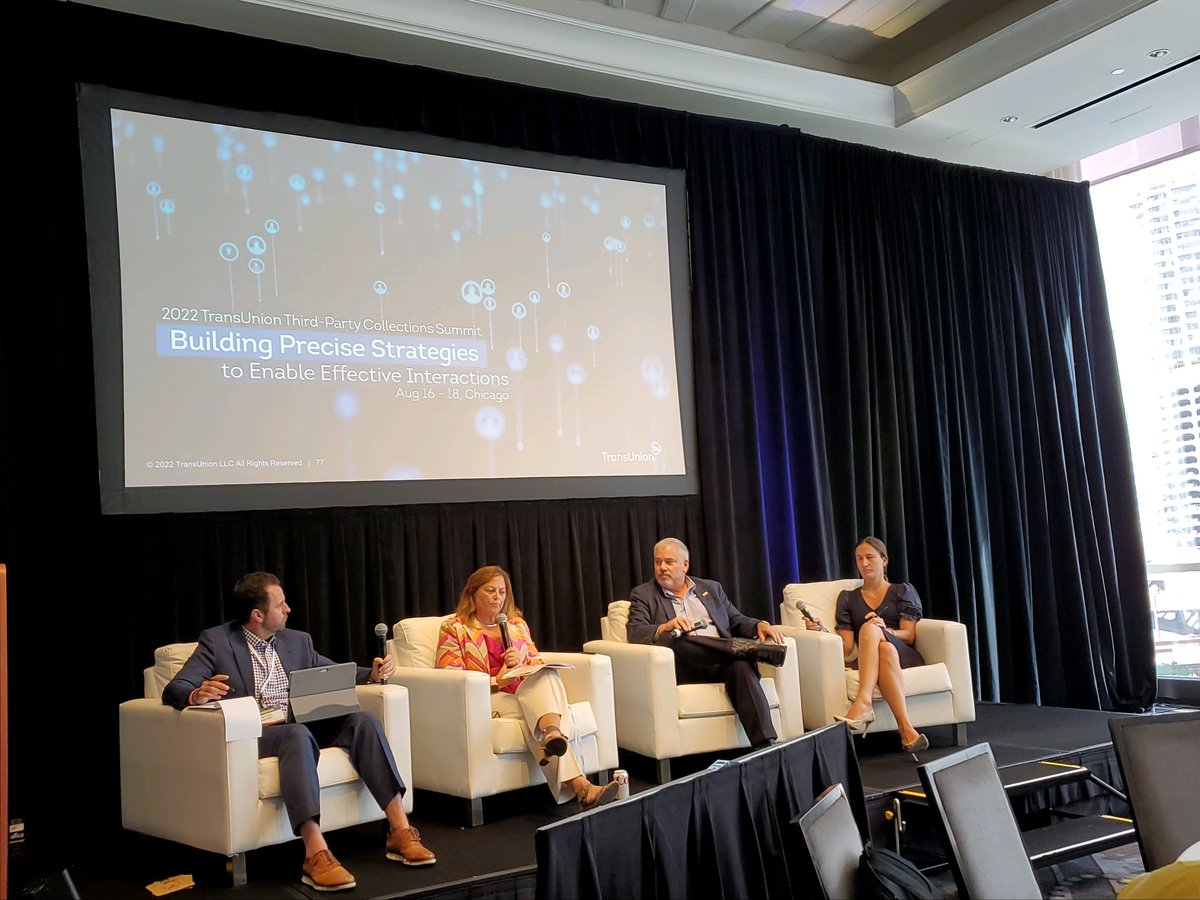 RMAI’s Executive Director <a href="/JanStieger/">Jan Stieger</a>  spoke at the 2022 Transunion Third-Party Collections Summit as part of the trade association leadership panel. The panel also included Scott Purcell, Liz Terry and Matthew Maloney.