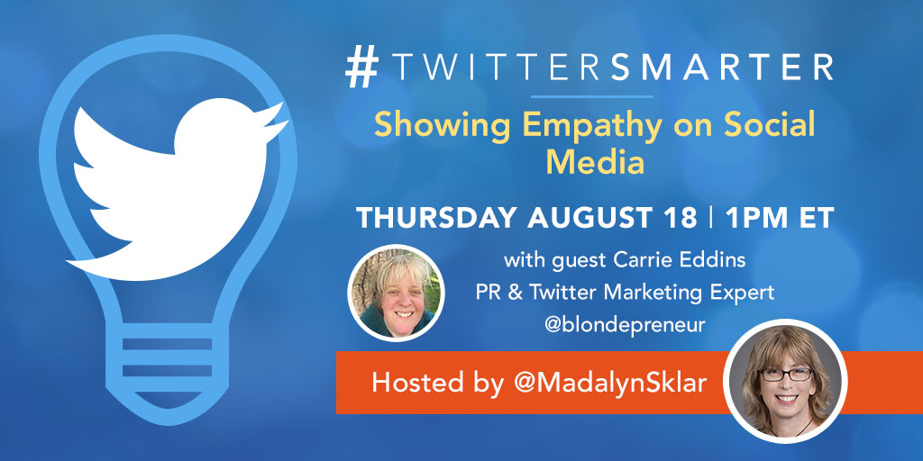 blondepreneur's tweet photo. woohoo in a few minutes I'm a guest on @MadalynSklar  #TwitterSmarter chat.excited much?!!Er yes! Would love you to be there, or pls RT thanks :) @RoseHorowitz31 @NolanPR @PressPlugs @wildtribeheroes @EthicalHour @_AriKill @FindYour_Flex @RaxLakhani @TraceyTait_1 @TheRealFredLee https://t.co/QSOyujQJ04