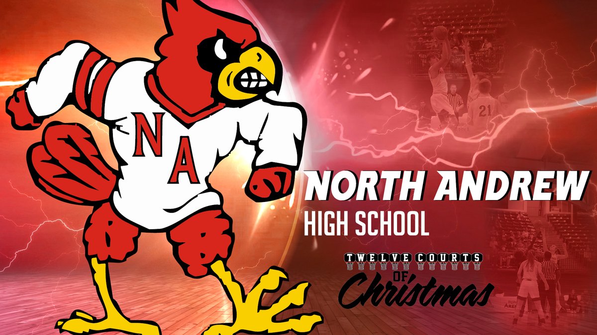 Cardinals of North Andrew High School continue to fly high &amp; will soar into #kansascity for the 2nd annual #12courtsxmas. Coached by Wade Bryson &amp; Terry Hopkins, the #Cardinals of Rosendale, MO always bring a great fan base! 🐦🐦🐦
#northandrewcardinalnation #basketball #sports