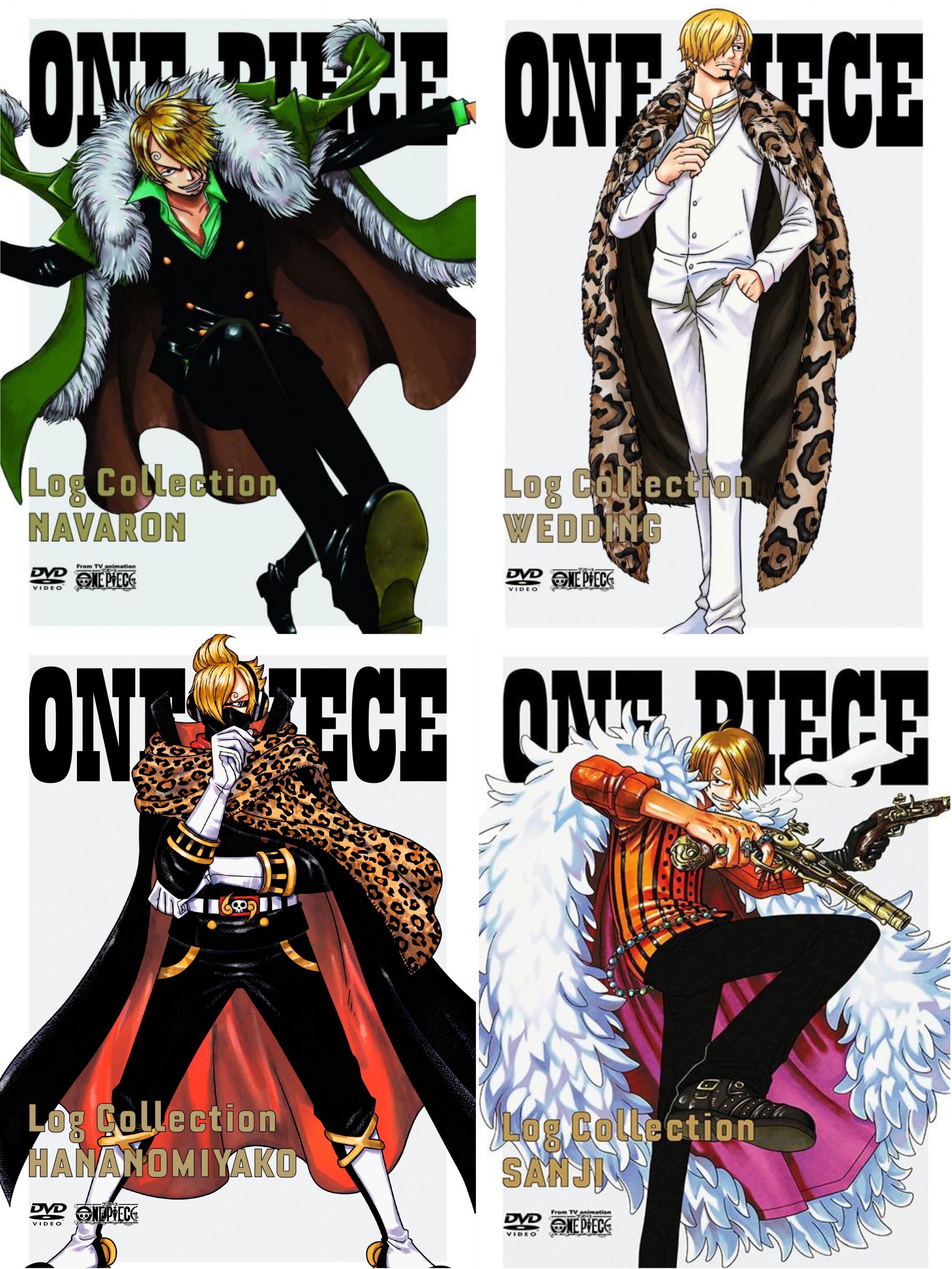 送料関税無料】 ワンピースログコレクション DVD ウエディング アニメ