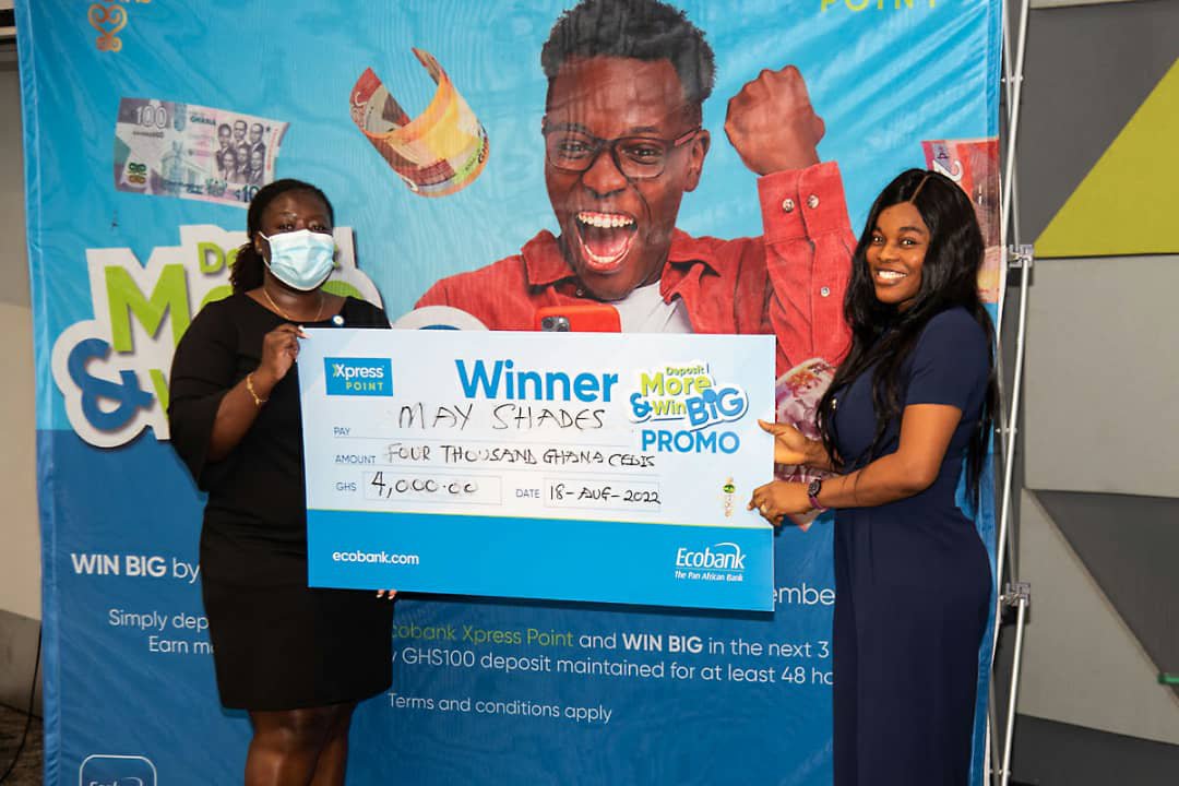 Over fifty (50) individuals and #XpressPoint agencies were reward today in the #depositmoreandwinbig promo. Keeping depositing at the nearest Ecobank Xpress Point to build up points and WIN BIG in the next round. #winbigatxpresspoint #Xpresspoint #winbig #ThePanAfricanBank