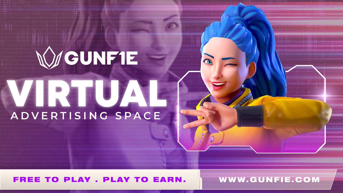 gunfieofficial's tweet photo. There's a virtual advertising space feature in the GUNFIE World! 

GUNFIE provides you with the most visible advertising platform to promote your business and product 🤫🤫

https://t.co/8og1PCkdFu
#BSC #FreetoPlay #PlaytoEarn #NFT #Metaverse #GUNFIE https://t.co/7fSiZp1RBQ