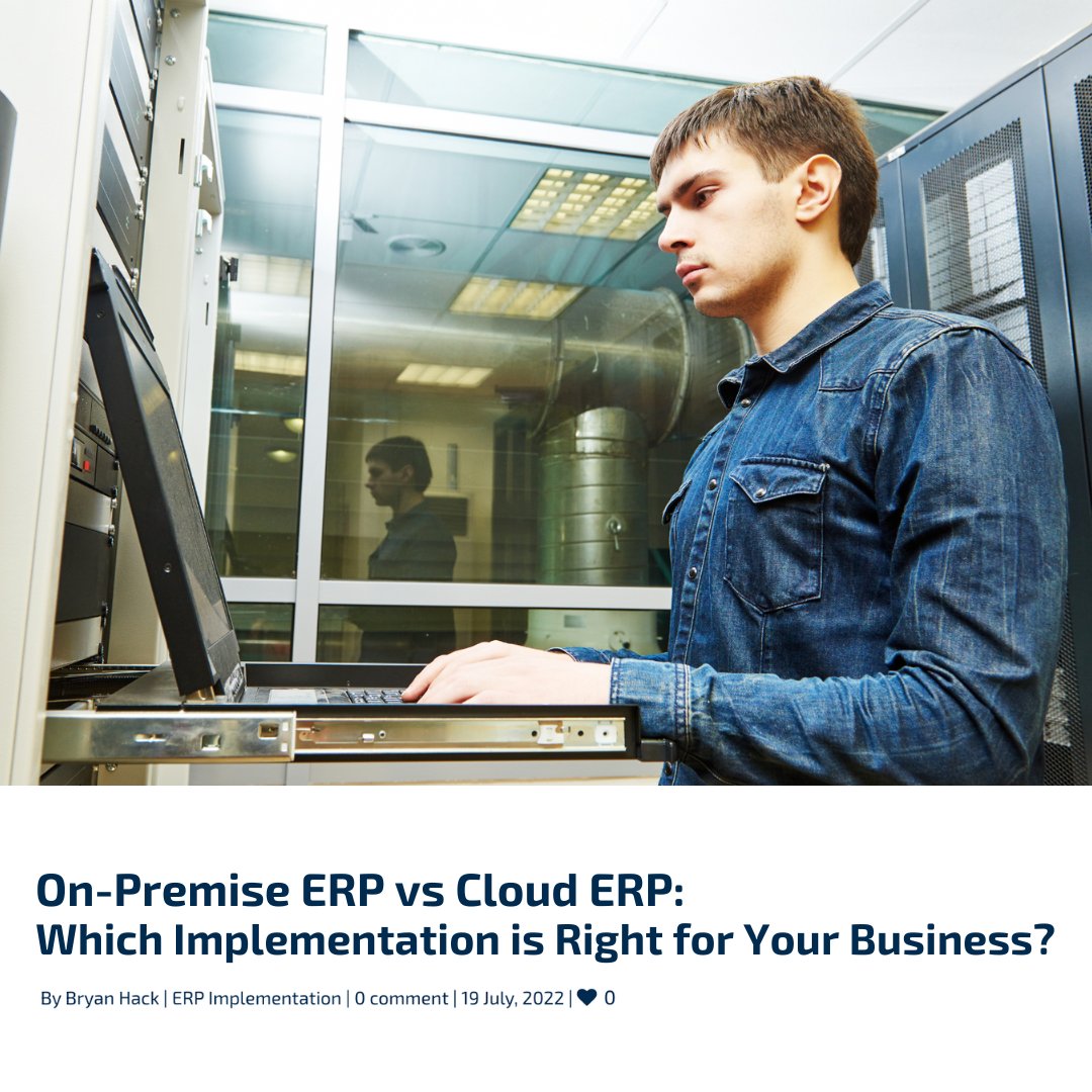 GroupBhc's tweet photo. On-Premise ERP vs. Cloud ERP: Which implementation is right for your business? Check out our blog to find out more!
https://t.co/PxRawwrBYf
#erp #erpsystems #erpsoftware #erpconsulting #erpadvisor #erpadvisory #erpcloud #erponpremise #erplicensing #erpdeployment #erpplanning https://t.co/Yqbbc5yFAg