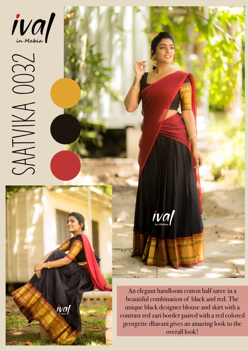 mabiaboutique's tweet photo. Traditional Half Saree designed by Ival in Mabia.
Whatsapp - +91 99526 79935

https://t.co/GOPO9ObFuS

https://t.co/dxZqwNrADm

#ivalinmabia, #halfsaree, #ival, #ivalhalfsaree, #traditional, #mabia, #boutique https://t.co/KIqitMd8fN
