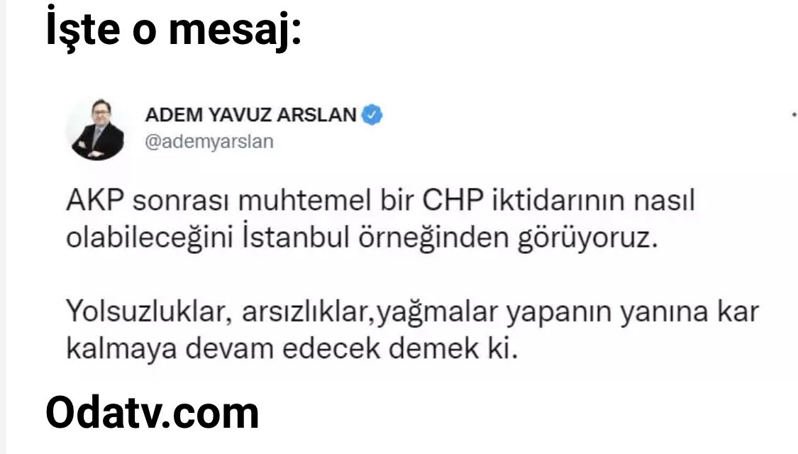 İbrahim Melih Gökçek tweet media