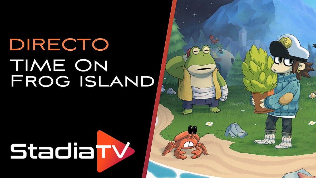 📢 ¡Nuevo Directo! Tenemos ganas de Directo, así que hoy probamos Time on Frog Island en Stadia! Recuerda que lo tienes disponible gratis con #StadiaPro!

🔴 youtu.be/QYcoDPfNLkA

No olvides suscribirte❤️, activar🔔 y compartir🔄 #Stadia #Stadia100