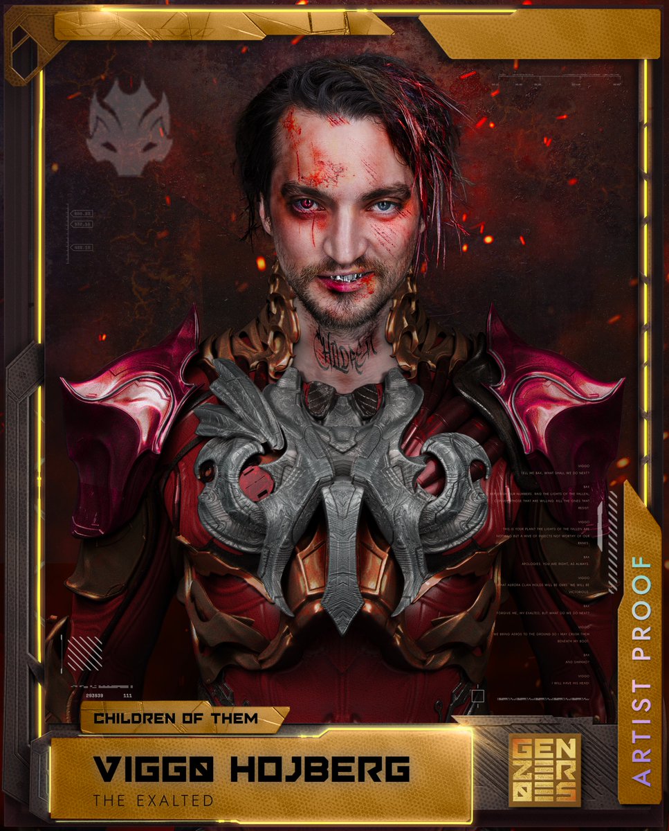 AllRyeGuy's tweet photo. In celebration of the charmingly twisted and irresistibly magnetic @RichardSHarmon's birthday I’m giving away his Limited Edition #GenZeroes #NFT Artist Proof.

To win:
1⃣Like and Retweet
2⃣Follow me and @GenZeroes
3⃣Reply with #HappyBDayViggo

Ends Saturday 8PM EST
Good Luck!🎂 https://t.co/ClMeO2r8VN
