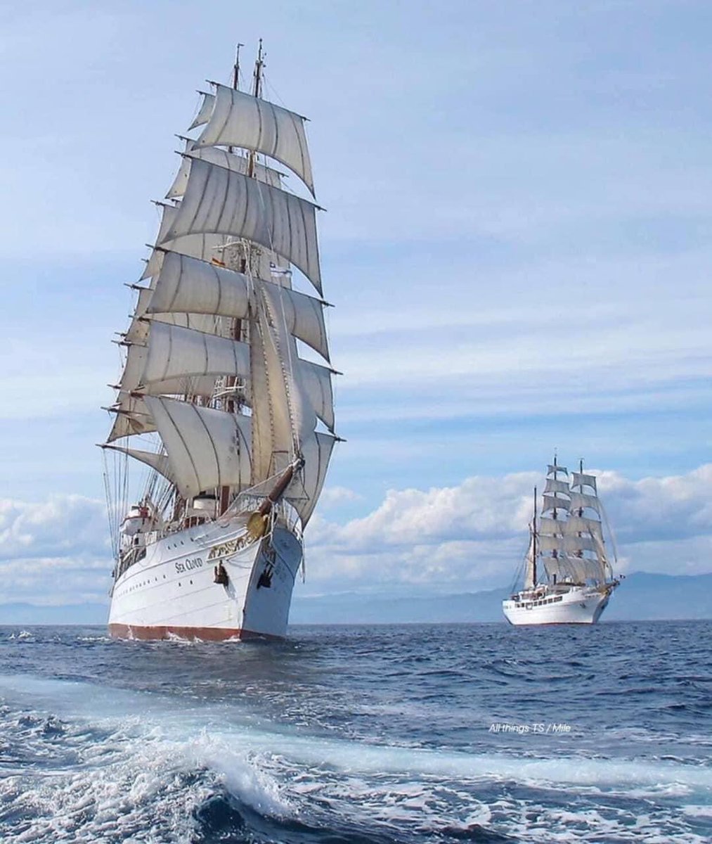 AlbionSteel's tweet photo. Sea Cloud I &amp; Sea Cloud II.

Modern beauties

Some have indeed retvrned https://t.co/PSTKc2DL6u