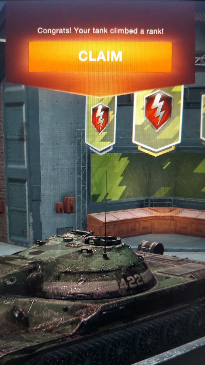 The_R_K's tweet photo. @WoTBlitz Take away this shitty animation. I'm not interested in ranks and neither claiming such useless items. Ur these things make me go away https://t.co/eNhjrdgFFA