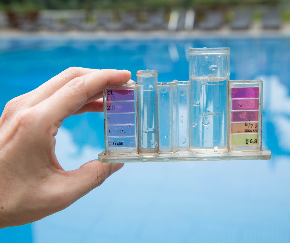 PoolsofFun's tweet image. Don’t ignore your pool! It’s important to test your pool water weekly. This way, you can keep an eye on the pH and alkaline levels, as well as the levels of calcium hardness, cyanuric acid, salt, copper, and iron.
#PoolsOfFun #PoolMaintenance #PoolLevels