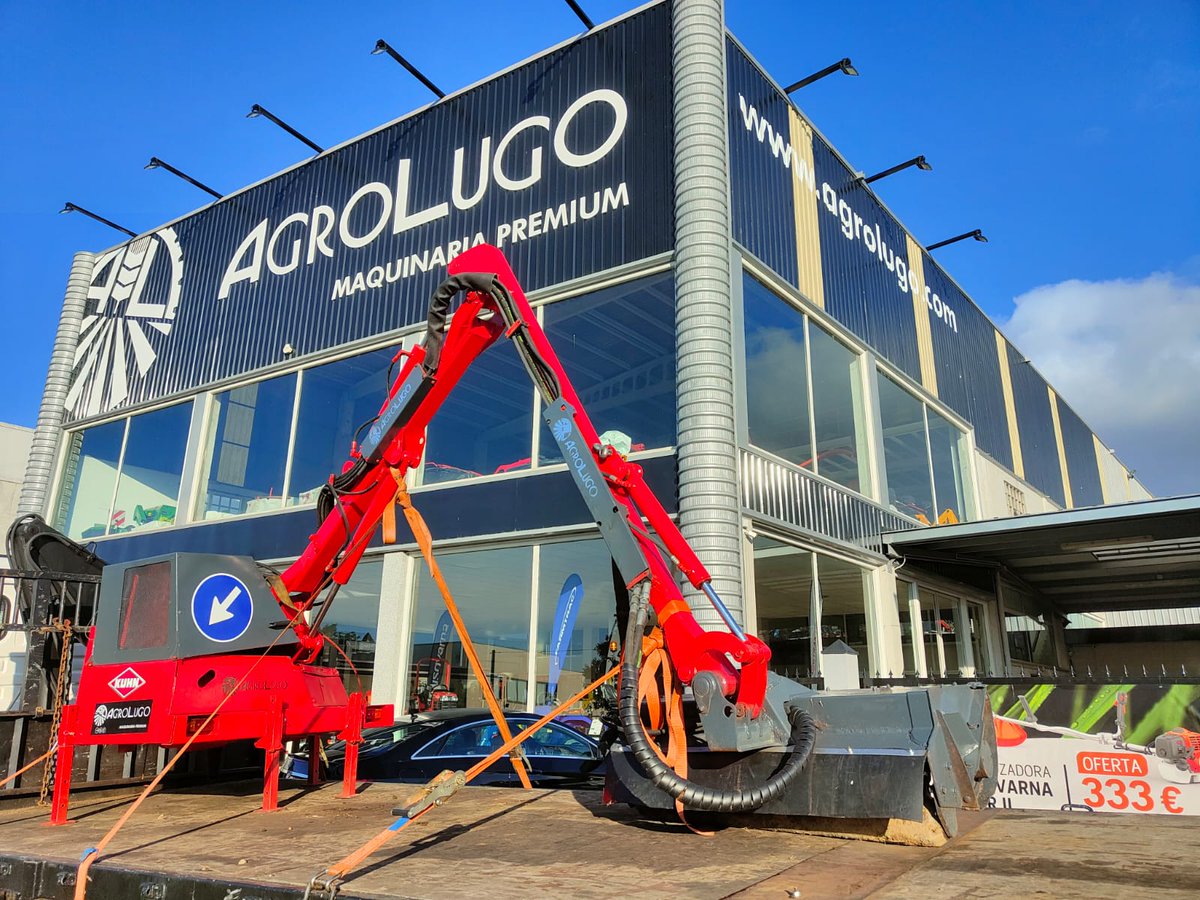 👉Hoy nos desplazamos hasta la costa de A Coruña para la entrega de esta impresionante desbrozadora lateral Kuhn. ✅

Gracias a nuestro nuevo cliente por la confianza depositada en nosotros🤝

#agrolugo #maquinariapremium #dimago