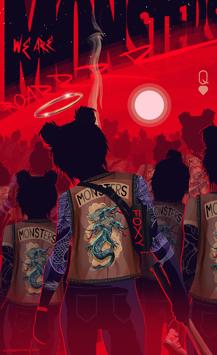 her_monsters's tweet photo. ROARRR!!!!!

What a journey. We want to thank the entire #CNFT and #Cardano community for joining us on this monumental ride.

Today, we proudly have reached 3k followers, meaning that our tribe is 3k strong and growing!

#HMG4L
😈❤️‍🔥🦊 https://t.co/Krl1dzyXFT