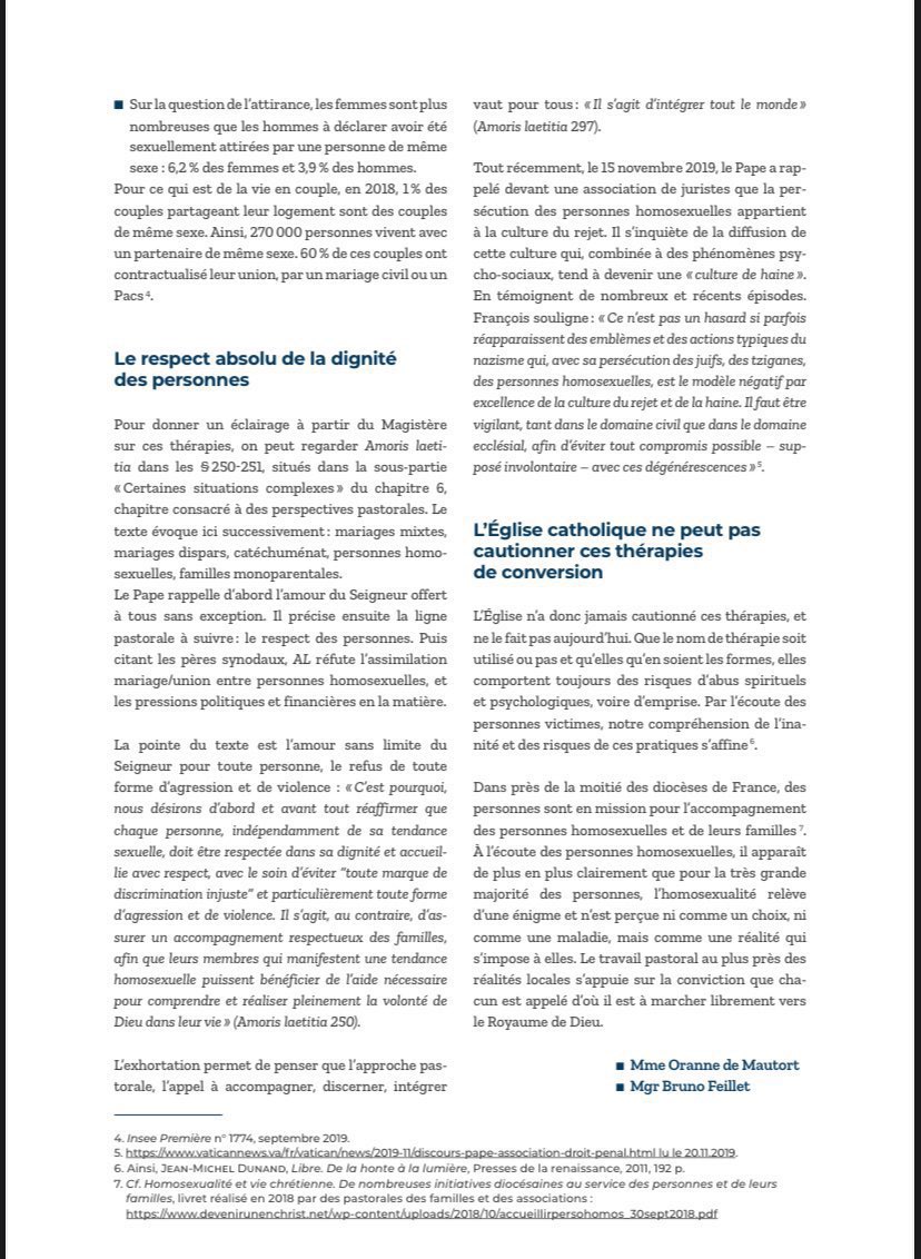Bjr <a href="/Eglisecatho/">Église catholique en France</a> <a href="/Mgr_EMB/">Mgr Eric de Moulins-Beaufort</a> 
Le <a href="/Diocese_85/">Diocèse de Luçon - Eglise Catholique en Vendée</a> continue de proposer des thérapies de conversion, en contradiction avec votre fiche CEF n°170 .
Pouvez-vous mettre un terme définif à ces pratiques et appeler l’ensemble des diocèses à la plus grande vigilance sur la question ? Merci
⬇️