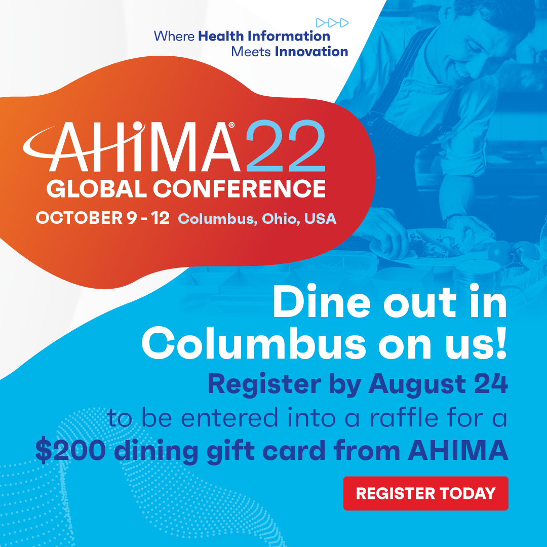 AHIMAResources's tweet photo. #AHIMA22 brings us to Columbus, Ohio this year, ranked among Food &amp; Wine's “32 Places to Go (And Eat)” in America. Register by August 24th for your chance to win a $200 dining gift card from AHIMA. 

Register today: https://t.co/e5HkSXDBAy https://t.co/fWOCaajhdu