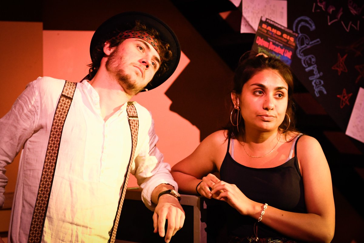 EM_Theatre's tweet photo. Three star review for mainly satisfying #SongOfTheSummer @_Picturedrome https://t.co/loPVwZFZrj reviewer @UON_MHarper It gets its inspiration from Jackson-Pate’s teenage life in the lively music scene, giving a glimpse into highs and lows of a band of mates wanting to make it big https://t.co/KNyFAQOVih