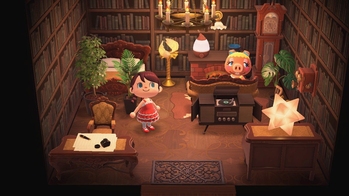 Ac_Cokoa's tweet photo. Nouvelle villa du jour pour Lydie ! C'est un tout petit espace car je voulais avant tout créer une colocation et donc éviter de perdre trop de temps. J'adore le résultat !! #AnimalCrossing #ACNH https://t.co/KJulsUKyet