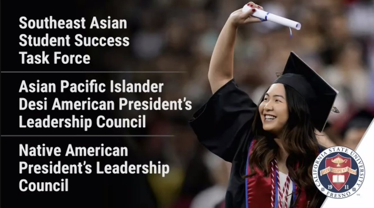 👏🏻 President Jiménez-Sandoval shared this important news during the all campus assembly today. #FresnoState