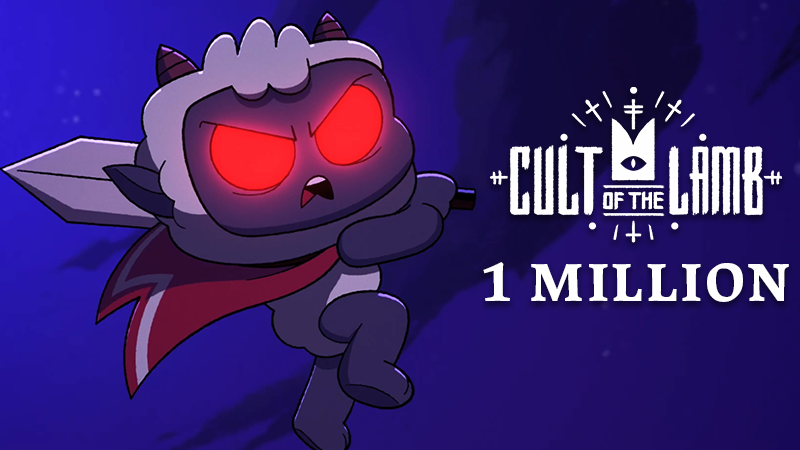 Cult of the Lamb on X: The Lamb has blessed 1 MILLION players in our first  week! We are eternally grateful for your devotion and our team is committed  to improving the