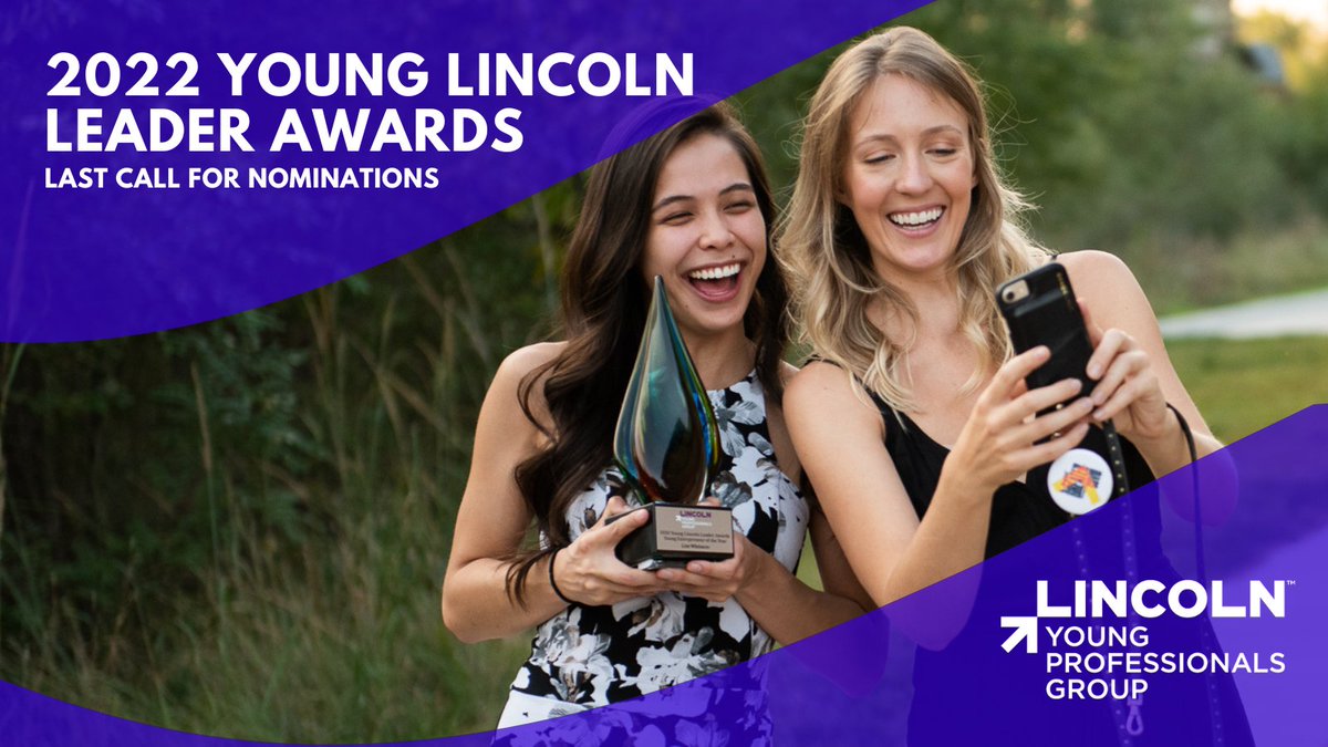 Last call for Young #LNK Leader Awards nominations! Recognize an outstanding community member or business by Friday, August 19. ⬇️ lincolnypg.com/YLLA-Nomination