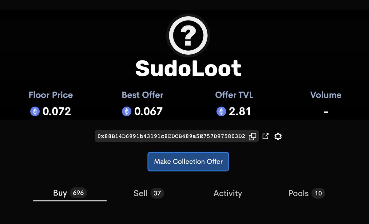 Sudo Loot tweet media
