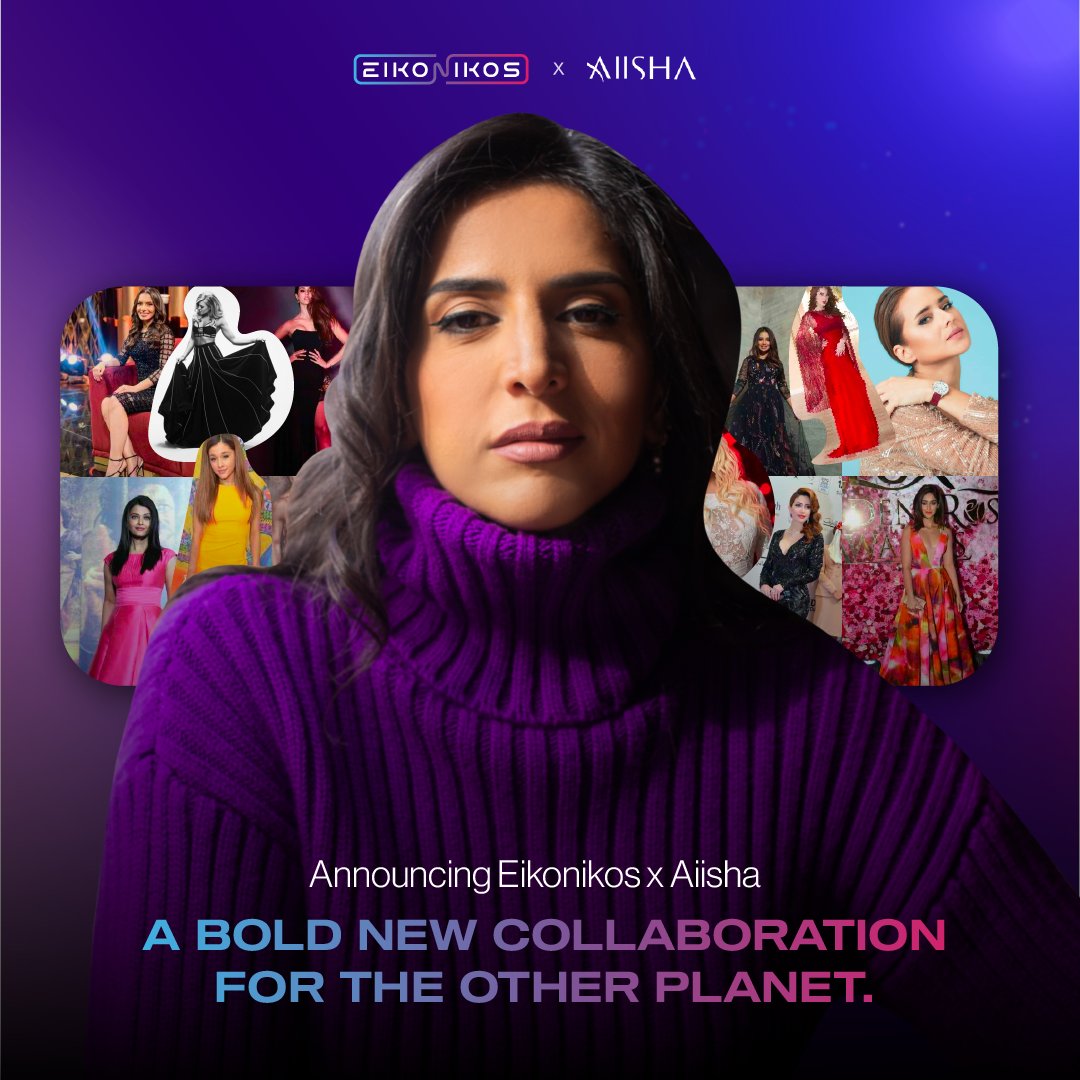 Eikonikos_HQ's tweet photo. Announcing our latest collaboration: Eikonikos x Aiisha

https://t.co/fJHWF12drk

A bold new collaboration for the Other Planet.

Some of the stars she has dressed are:

Paris Hilton, JLO, Charlize Theron, Christina Aguilera, Zendaya

#eikonikos #metaverse #cardano #cnft #fashion https://t.co/FKxy4VkqSq