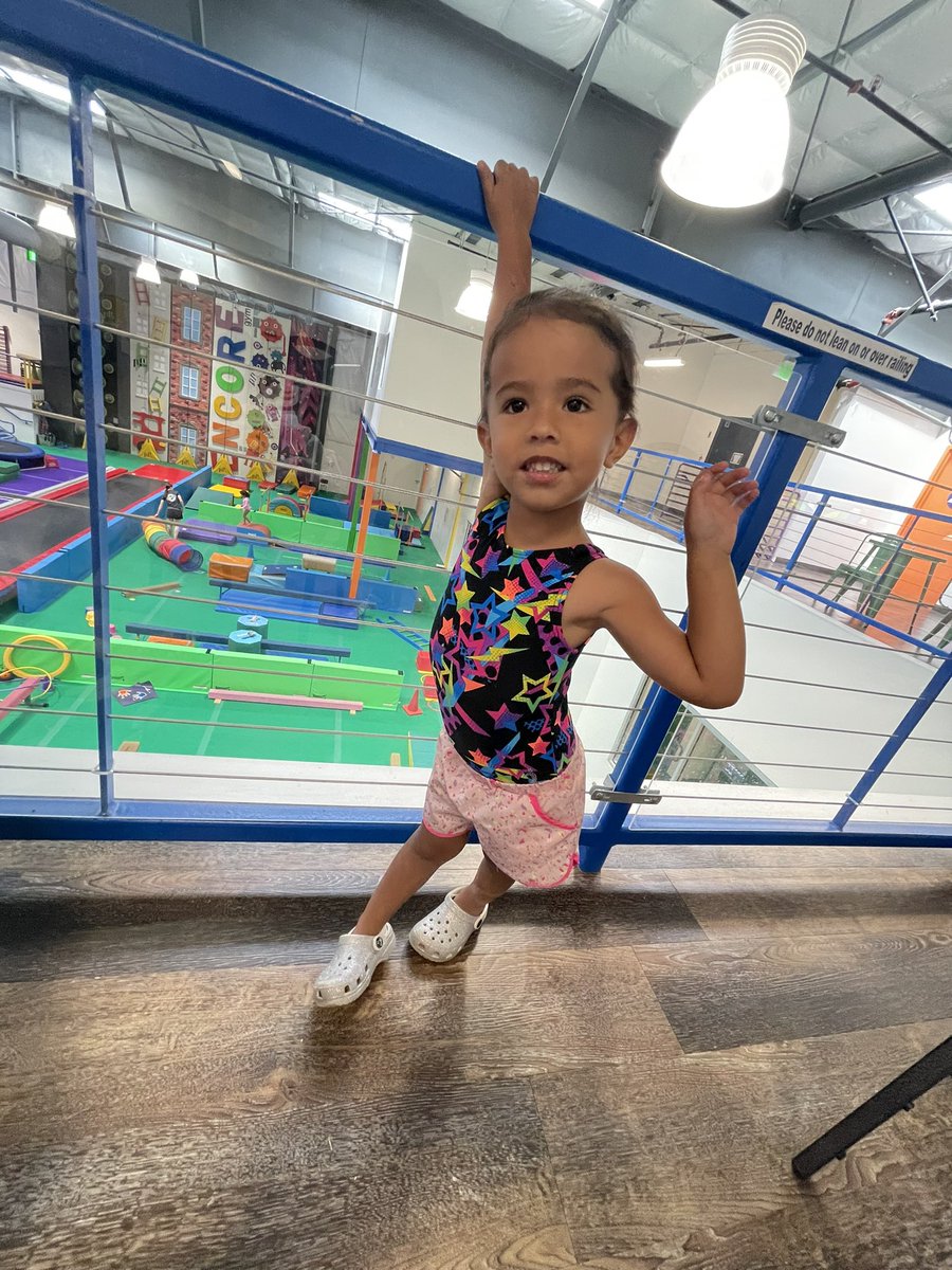 My little gymnast #3yearsold #encoregym