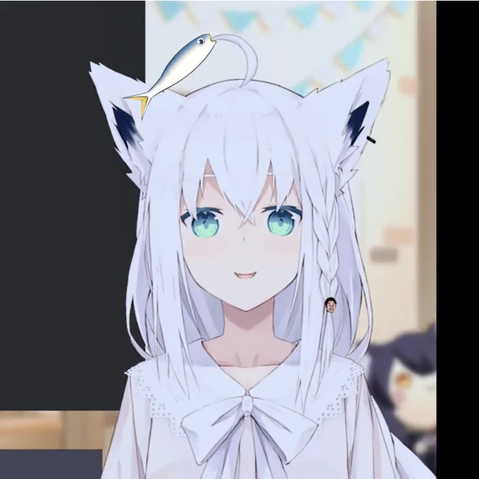 アンチョビ(いわし) #白上配信素材 