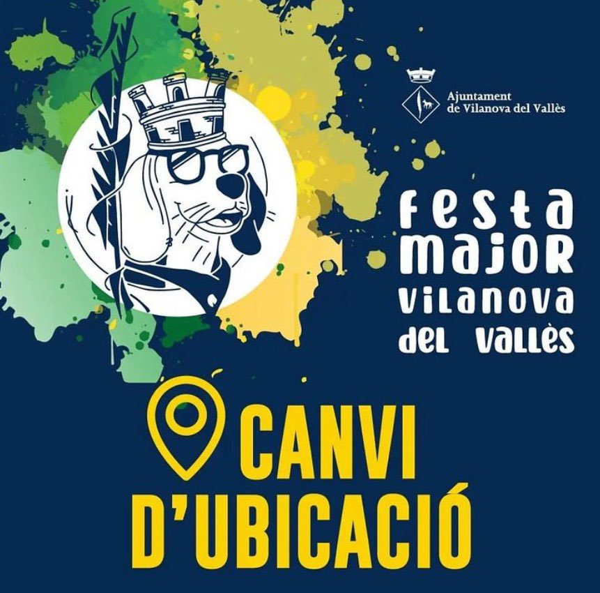 FestesVdV's tweet photo. ☔��⚠️Canvi d'hora i d'ubicació!

Pregó de Festa Major:
🕢 20h
📍 Pista Coberta

Després txaranga i sopar de cabàs! #vilanovadelvalles https://t.co/IJSBpAwbbF