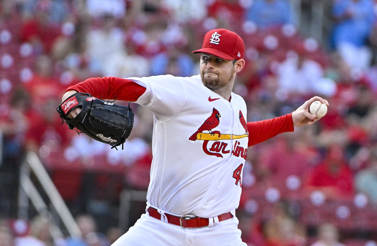 MaxTGoodman's tweet photo. Ex-#Yankees starting pitcher Jordan Montgomery since he was traded to the Cardinals:

3 GS
3 W
16.2 IP
1 ER
0.54 ERA
12 H
3 BB
17 K https://t.co/2WrID74Vzz