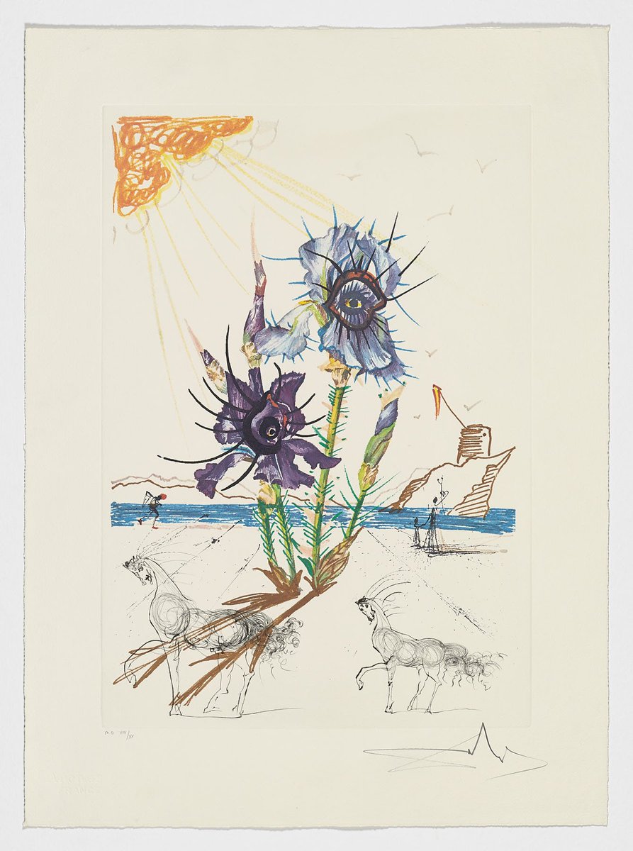 tallerprado's tweet photo. SALVADOR DALÍ 
Iris (+ eyes)

#Obra Gráfica Original numerada y firmada a mano por el #artista.

Dimensiones: 74.7 x 55 cm – (54.5 x 40.1 cm mancha)

👉 https://t.co/N4qZdVKJNu
📲 Regístrate gratis para obtener un 20% de #descuento.

#salvadordali #arte #art #dali https://t.co/aOvHdVka8B