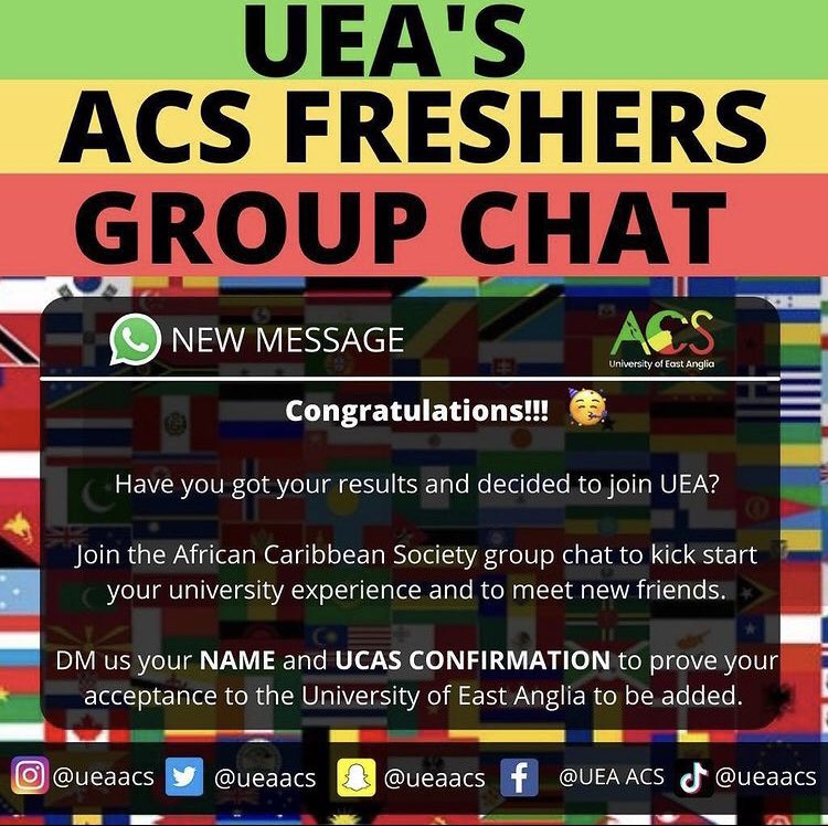 UEA ACS tweet media