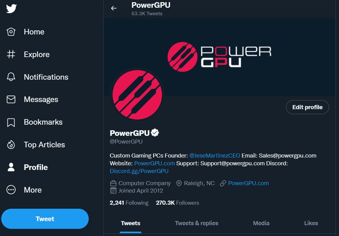 PowerGPU on Twitter: 