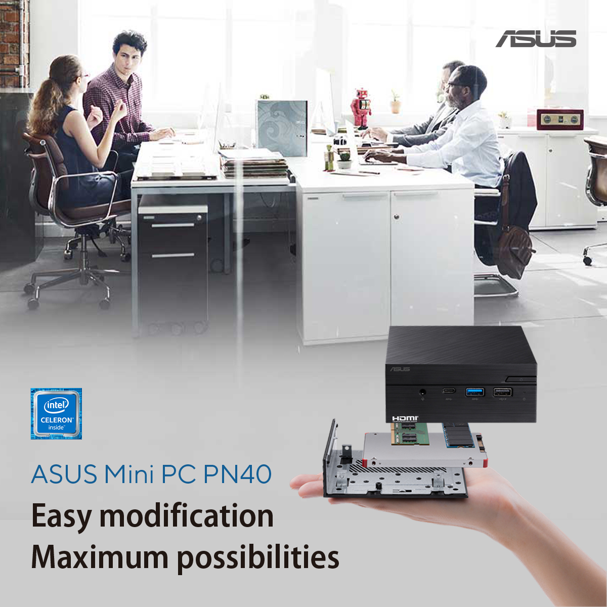 gbpl_bd's tweet photo. 𝐀𝐒𝐔𝐒 𝐌𝐢𝐧𝐢 𝐏𝐂 𝐏𝐍𝟒𝟎— Ultracompact mini pc is ideal solution for both home entertainment and business applications. 

✅ Processor: Intel® Celeron® J4005 
✅ ProcessorGraphic: Intel® UHD Graphics 600

Price- ৳19,500
🛒 Shop Online- https://t.co/s64myDx9DQ https://t.co/DLKQS8pQ4Z