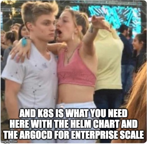 dustinson's tweet photo. couldn't resist
#kubernettes #enterpriseScale https://t.co/nf8UHGmlkp
