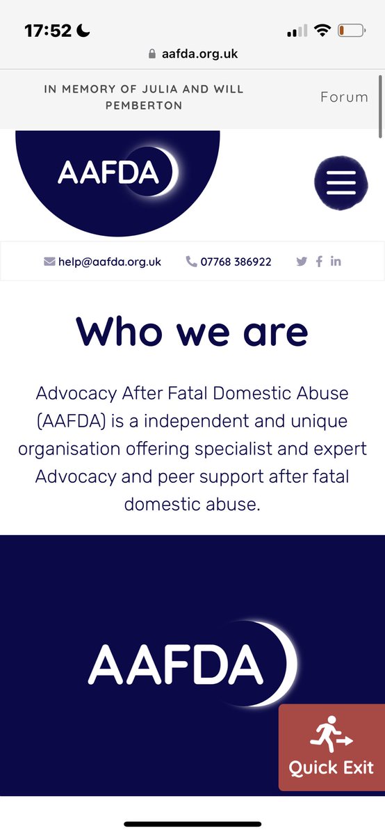 If you have lost a loved one to fatal domestic abuse, #AAFDA offer free specialist advocacy & peer to peer support, helping you make difficult decisions following domestic homicide or suicide. Reach out to info@aafda.org.uk or @AAFDA6. Don’t struggle alone there is support & help