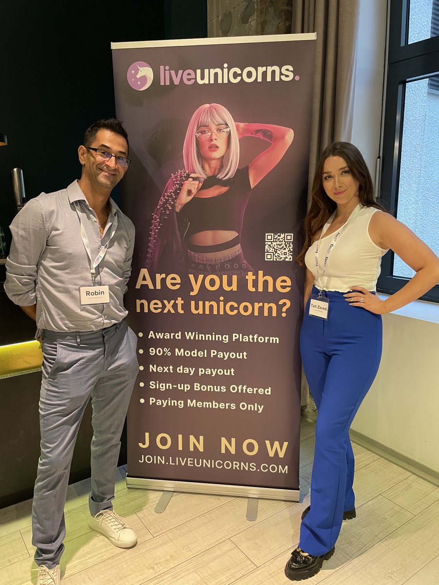 If you're in <a href="/XBIZ/">XBIZ</a> Berlin come by and say hi to us and get your free drinking ticket for this evening! ⭐